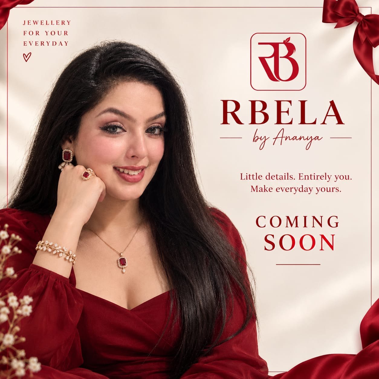 RBELA by Ananya jewellery launch campaign